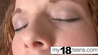 amateur teen masturbates her wet pussy to orgasm