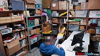 punish fucked russian teen thief cries