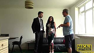 Mature Sub Gets Throated And Pounded