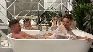 lonely german wife cheats with handyman in roleplay