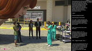 i love big apple small gesture in this 3d cartoon episode