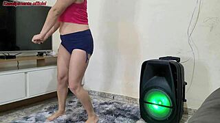 my hot latina stepdaughter dances and i'm obsessed with fucking her bareback