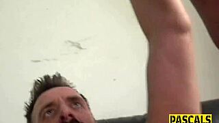 Mature Sub Gets Throated And Pounded