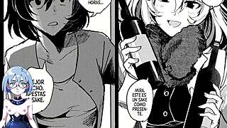 Midnight visitor brings exciting game to anime hentai adventure