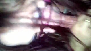 i give a sloppy homemade blowjob to him