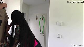 German teen 18+ - teen 18+y ist notgeil und fick mit dem handwerker ohne gummi