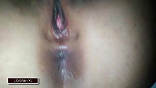 young mexican girl with big ass gets a hard session