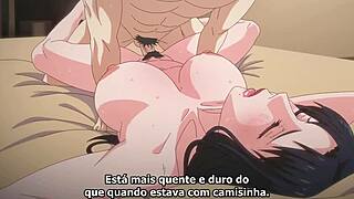 naughty mom gets fucked uncensored in hentai with anal and creampie