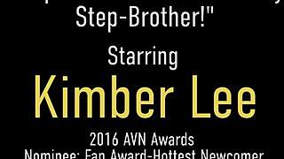 Slutty Step Sister Kimber Lee Gets Her Step Bros Cock Down Her Throat!