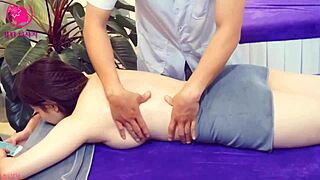 Japanese oiled massage session