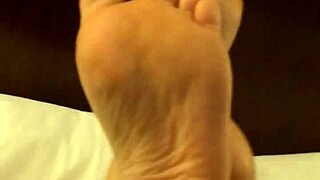 Wb Coworker Rubs Her High Arches.