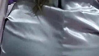 Skirtshouse Saia De Cetim Prata