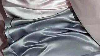 Skirtshouse Saia De Cetim Prata