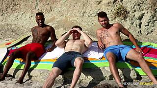 Big Dick Interracial Bareback Group Sex With My Fav Boys!
