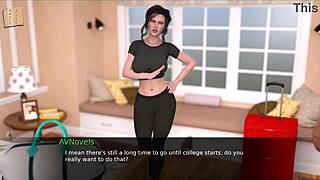 Curvy Teen In Sexy Outfit Nurses Back To Pleasure