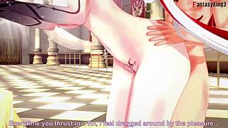 Arlecchino Naked Fucked in Genshin Impact Hentai POV