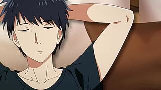 naughty mom gets fucked uncensored in hentai with anal and creampie