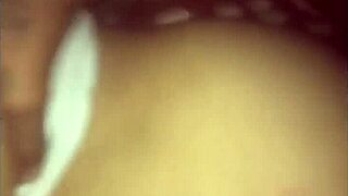 Girlfriend ebony selak dengan batang hitam gergasi