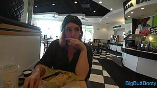 friend fucks bbw in public car for creampie