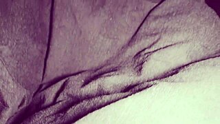 horny stepsister got into my bed at night, rubbing and cumming on virgin pussy