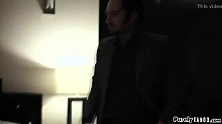 Boss, what are you doing jerking off on the innocent babysitter?