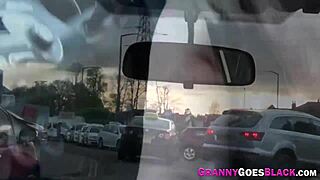 granny slut gets plowed by black stud in hardcore scene