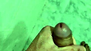 Oh, that cute Brazilian twink cumming solo in the shower!