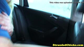 Hitch Hiking Amateur Teen 18+ Fucks Driver