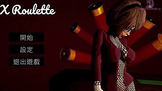 X roulette 1 一字馬背後位