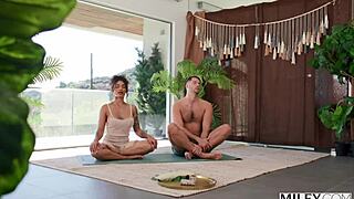 Uh, Milfy Medusa, yoga milf, rides young stud cock all day, ya know!
