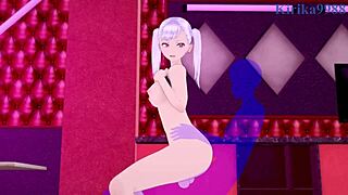 noelle silva and mimosa vermillion have intense encounter in black clover hentai