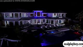 massive orgy with swingers in playboy mansion, huge cocks and blowjobs everywhere!