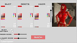 3d metal bondage game with big tits!