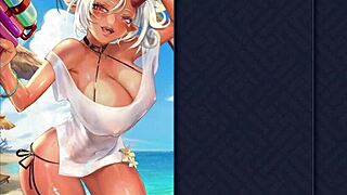 Asaka's Summer Beach Sex Party With Curvy Teens