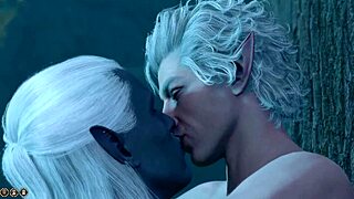 baldur's gate 3 playthrough with astarion's gay sex scenes naked