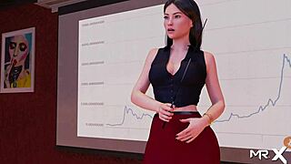 Ass Presented to Investors in Fashion Business Hentai