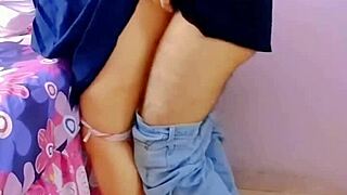 after class, my teacher takes my virginity... ouch, please stop, it hurts!