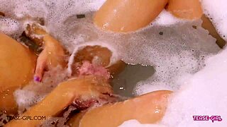 Sexy teen brunette gets pov massage from uncle.