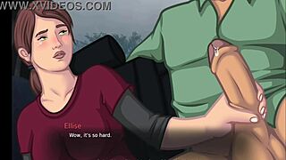 Нашёл милую хентай-девку с монстр-хуем случайно