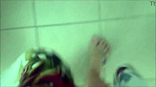 Wonderful Sexy Feet In Shoe Shop Sandals