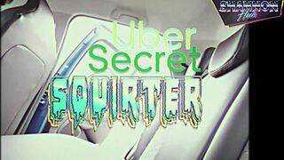 Uber Driver Catches Shannon Huxley Squirting in Car