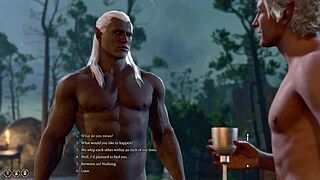 baldur's gate 3 playthrough with astarion's gay sex scenes naked