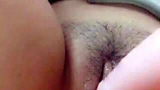 Teen babe masturbating in this homemade video session