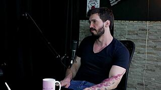 Blonde in lingerie uses toys.