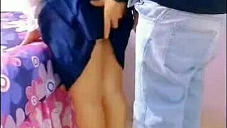 after class, my teacher takes my virginity... ouch, please stop, it hurts!