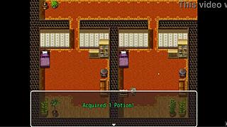 Playing mirenas manor, episode 1: bath titjob with huge witch boobs