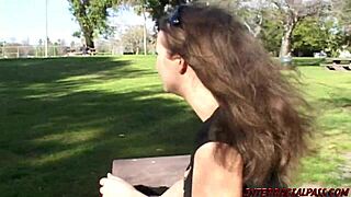 Wow, Girl From Park Sucks And Fucks Two Big Black Cocks!