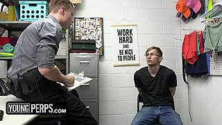 yo, security demands cute thief bend over for deep search!