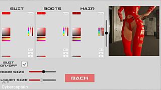 3d metal bondage game with big tits!