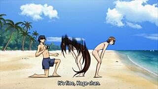 Satake Sisters In Bikini Threesome On Beach!